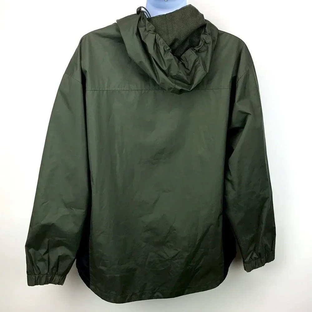 Polar Hooded Zip Up Jacket Mens Size Large Cordova Alaska
